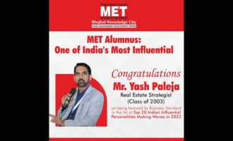 yash paleja met alumnus in top 20 influential indians 2023